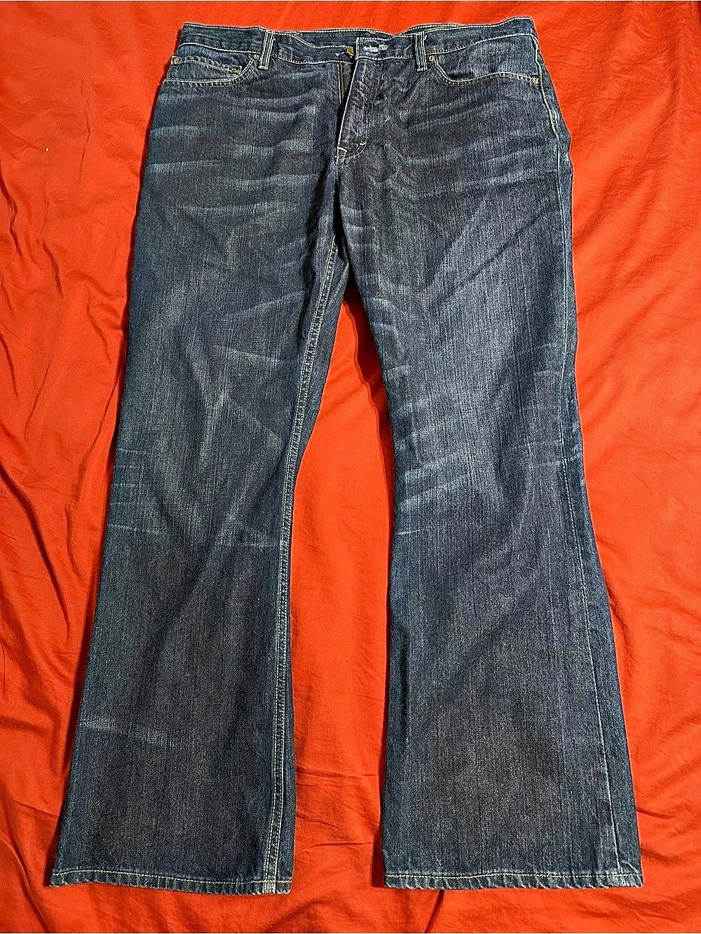 Banana Republic Men’s Bootcut Jeans W38/L32 Dark Wash 100% Cotton